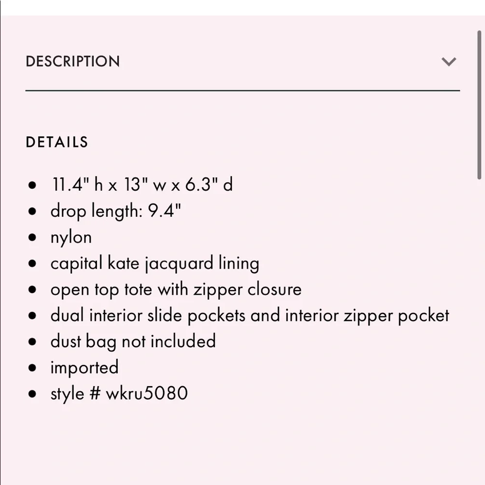 Kate Spade Black Bag - Picture 3 of 9